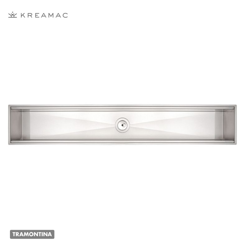 CANAL HUMEDO 105CM EN ACERO INOX