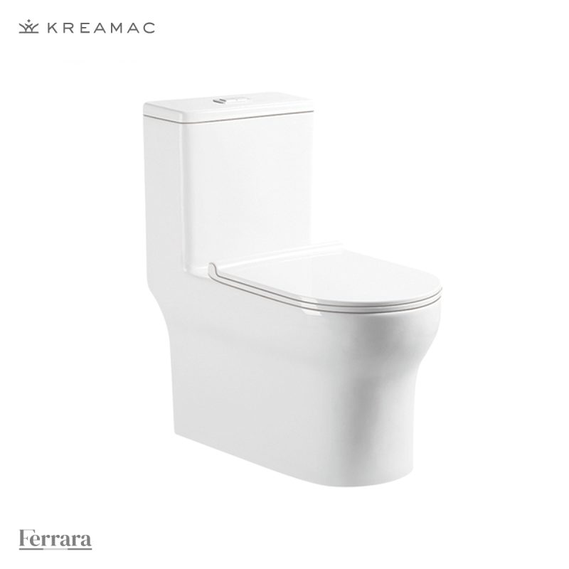 INODORO DE 1 PIEZA DUOMO DOBLE DESCARGA  BLANCO
