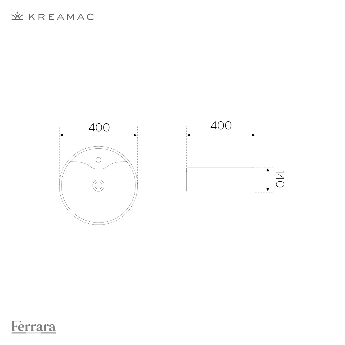 GIOTTO S CON ORIFICIO PARA GRIFERIA BAJA 3 GIOTTO S CON ORIFICIO PARA GRIFERIA BAJA - Imagen 3